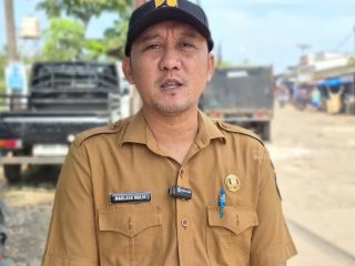 Dinas PUPR Kabupaten Indramayu Gerak Cepat Atasi Jalan Rusak di Sekitar Kawasan Pasar Terisi Akan Dibeton