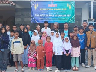 "Forwit Kompak Wartawan Hebat", Berbagi Santuni Puluhan Anak Yatim