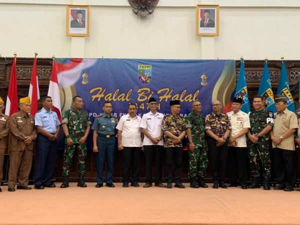 Pererat Silaturahmi, Polda Kalbar Hadiri Halalbihalal KB FKPPI Kalbar di Pontianak