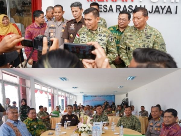 Hadiri Peresmian 1.061 Koperasi Merah Putih, Pangdam XII/Tpr: Perkuat Ekonomi Kerakyatan