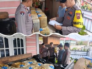 Bongkar Penyalahgunaan Solar Subsidi, Polres Kerinci Amankan 2 Tersangka dan 59 Jerigen