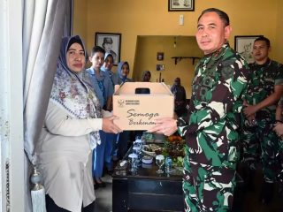 Jelang Peringatan ke-79 Hari Bakti TNI AU, Lanud Sulaiman Gelar Anjangsana