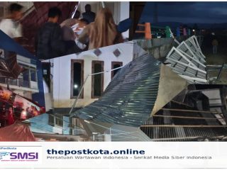 Puting Beliung Terjang Dua Desa di Siulak Kerinci, 30 Rumah Rusak