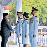 Prabowo Lantik Pamong Praja Muda Angkatan XXXIII IPDN 2026 di Lapangan Parade IPDN Kampus Jatinangor, Sumedang, Jawa Barat,