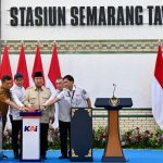 Presiden Prabowo Resmikan Revitalisasi Stasiun Semarang Tawang, Warisan Sejarah Dihidupkan Kembali