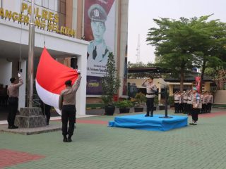 Polres Tangerang Selatan Gelar Upacara HAORNAS ke-43 Tahun 2026