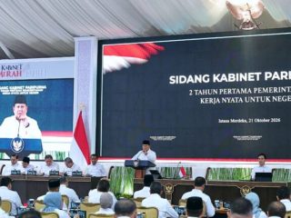 Presiden Prabowo Pimpin Sidang Kabinet Paripurna: Dua Tahun Pemerintahan Kerja Nyata untuk Negeri