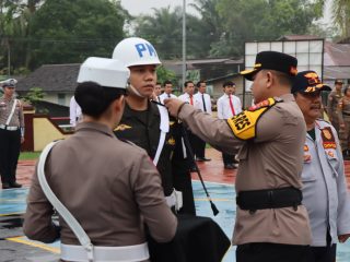 Ops Patuh Kapuas 2026, Kapolres Melawi Ajak Masyarakat Patuh Berlalu Lintas