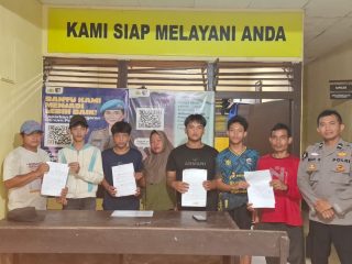 Patroli Rutin Polsek Ella Hilir dalam Penertiban balap liar dan penggunaan knalpot Brong